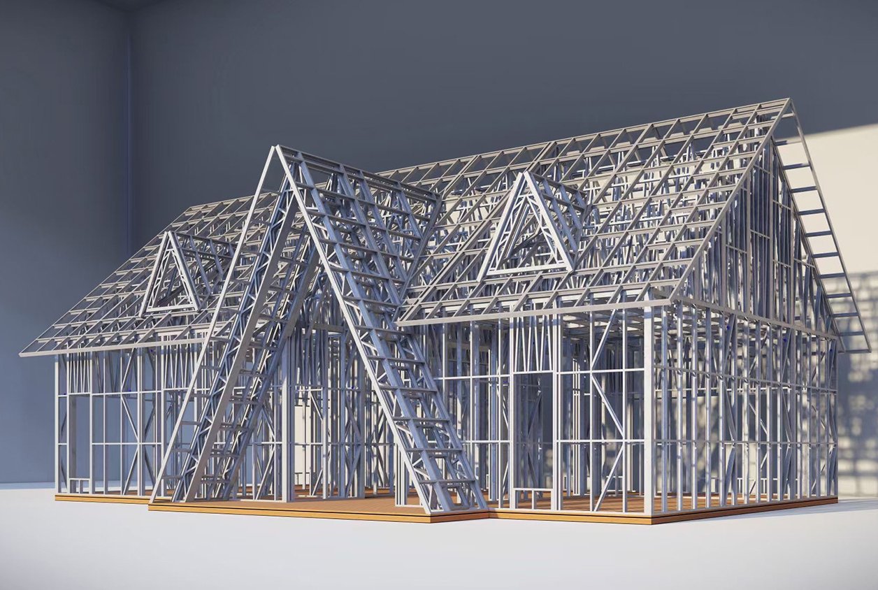 Halcyon Steel Homes light steel housing materials and project support