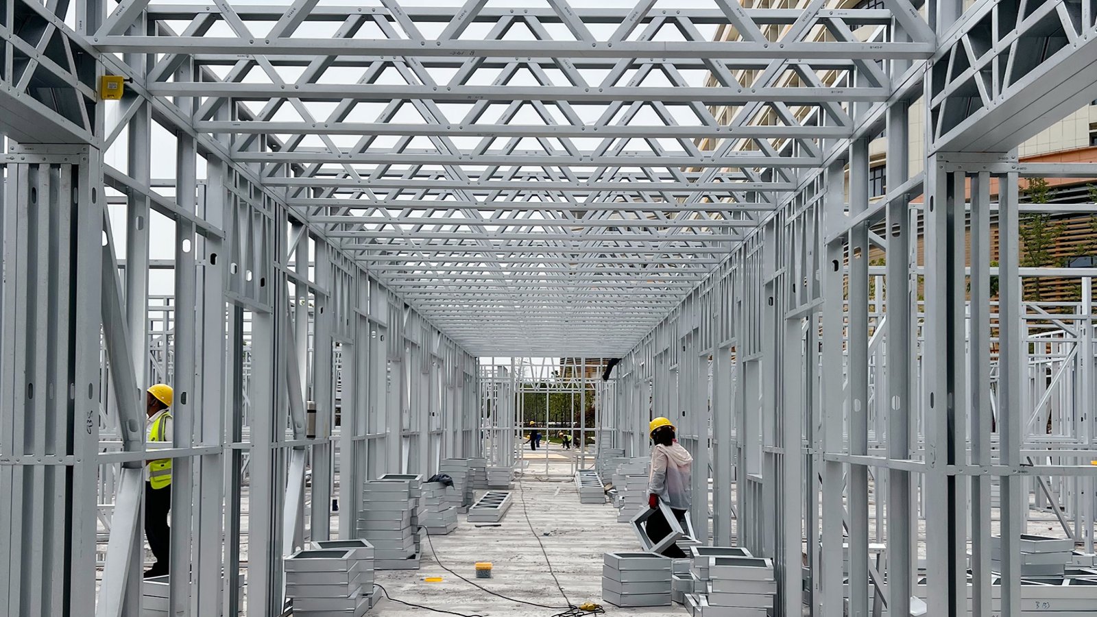 Halcyon Steel Homes light steel housing materials and project support