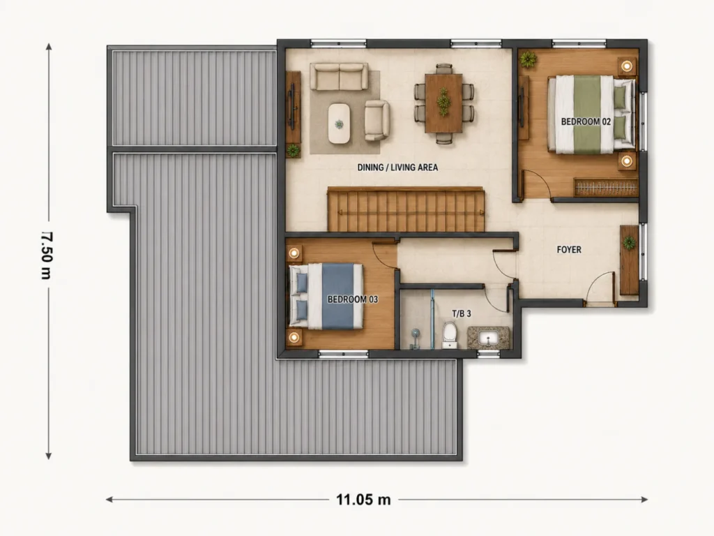 Halcyon-B2 2F colour floor plan